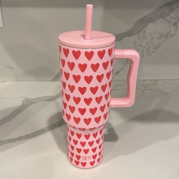Simple Modern - SWEETHEART ♥️ Pink and Red 40oz Trek Tumbler - NWT! - Picture 6 of 8